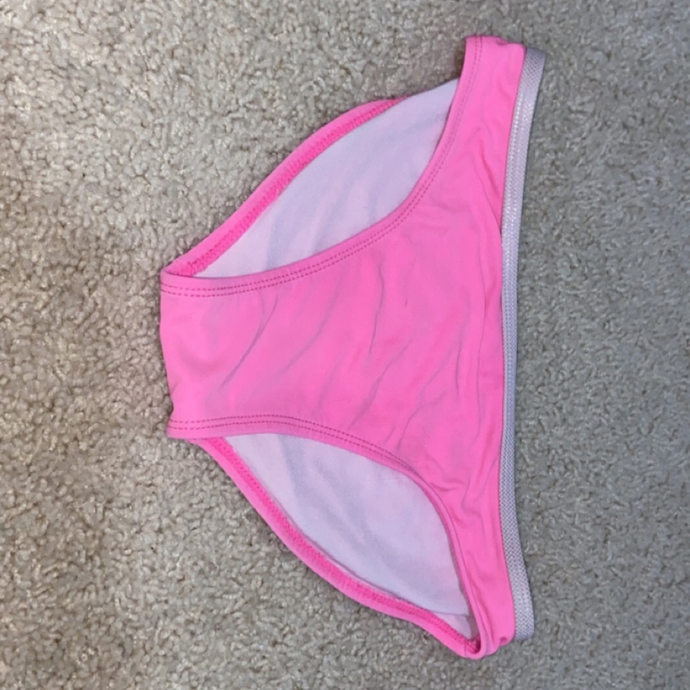 Pink bikini bottoms